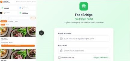 Food Redistribution / Social Impact Web Application / Waste Management System